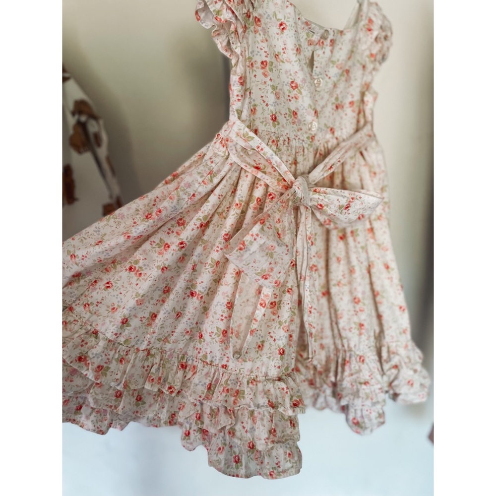 4T • Laura Ashley London Ruffled Floral Dress